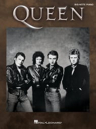 Queen piano sheet music cover